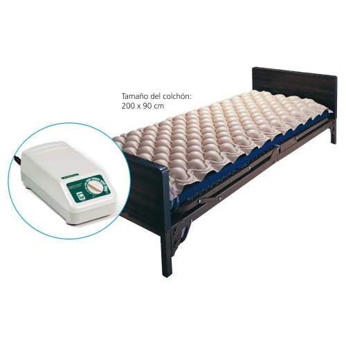 Colchón hinchable con compresor antiescaras