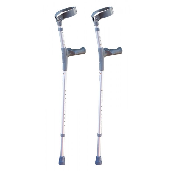 Muleta regulable de aluminio